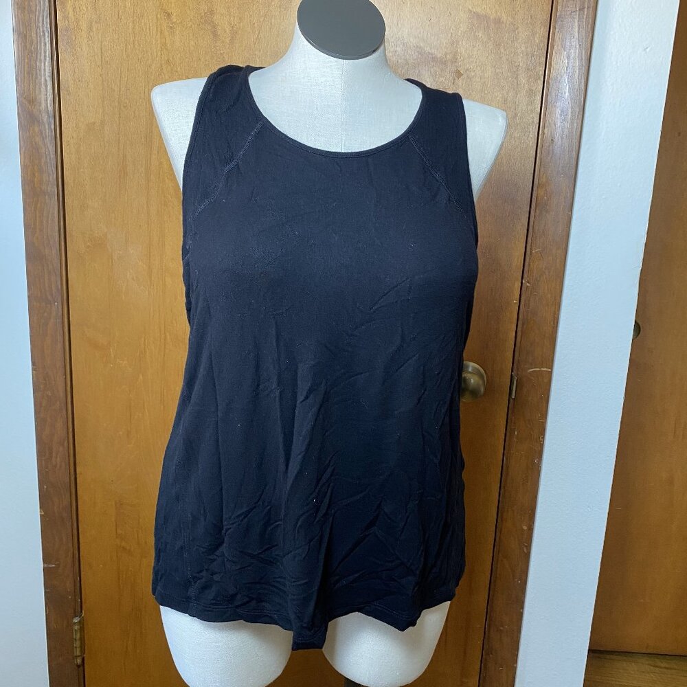 GUC Chico's 3 (XL) Black Zenergy Athletic Racerback Tank